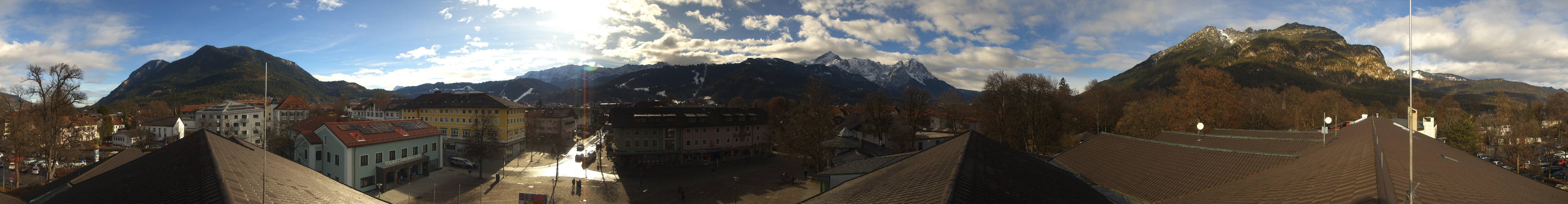 Archived image Webcam Upper Bavaria: Garmisch-Partenkirchen