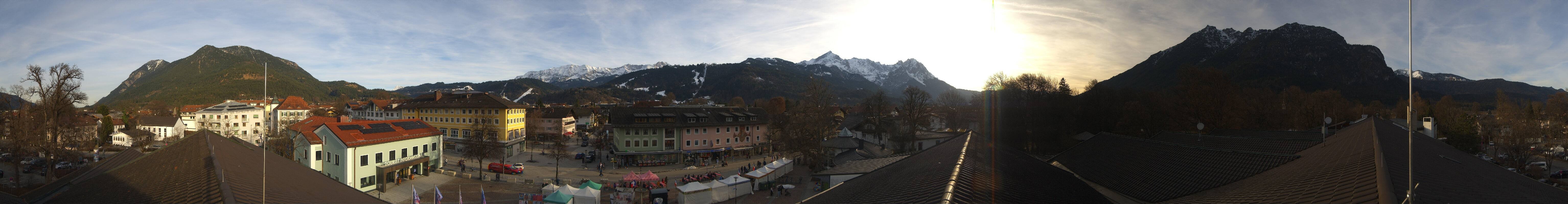 Archived image Webcam Upper Bavaria: Garmisch-Partenkirchen