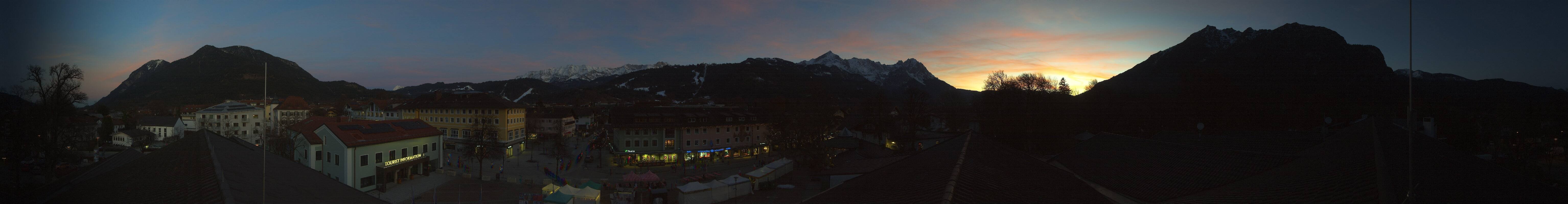 Archived image Webcam Upper Bavaria: Garmisch-Partenkirchen