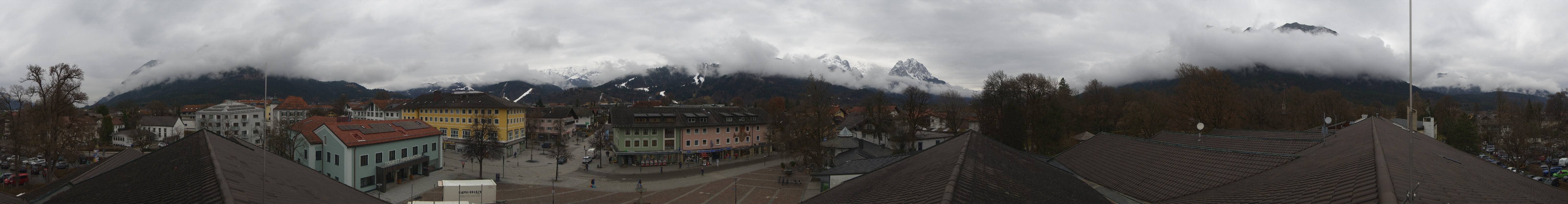 Archived image Webcam Upper Bavaria: Garmisch-Partenkirchen