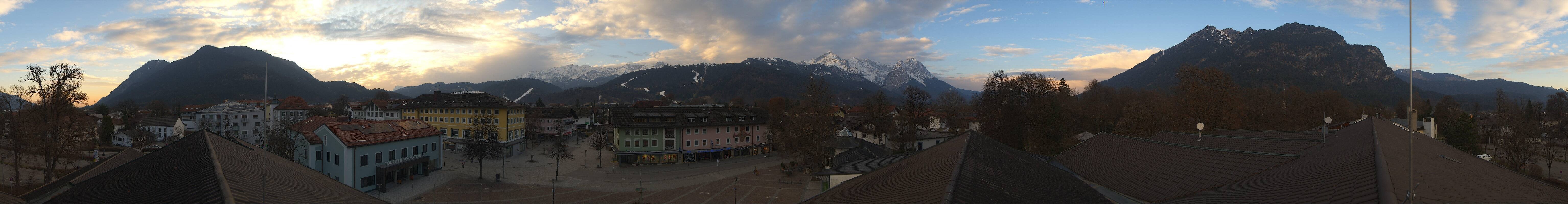 Archived image Webcam Upper Bavaria: Garmisch-Partenkirchen