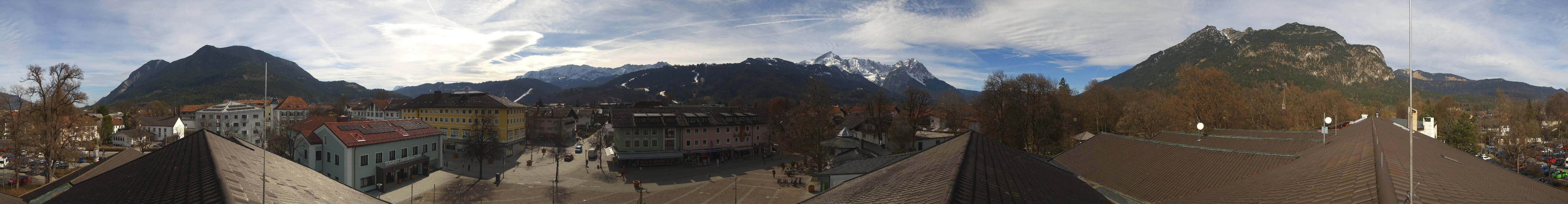 Archived image Webcam Upper Bavaria: Garmisch-Partenkirchen