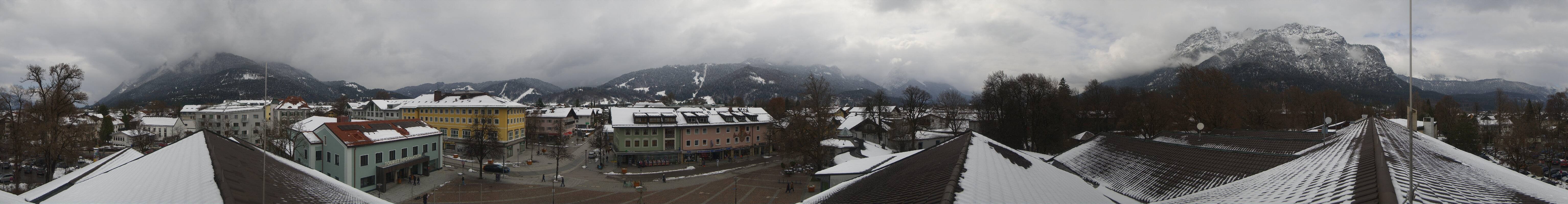 Archived image Webcam Upper Bavaria: Garmisch-Partenkirchen