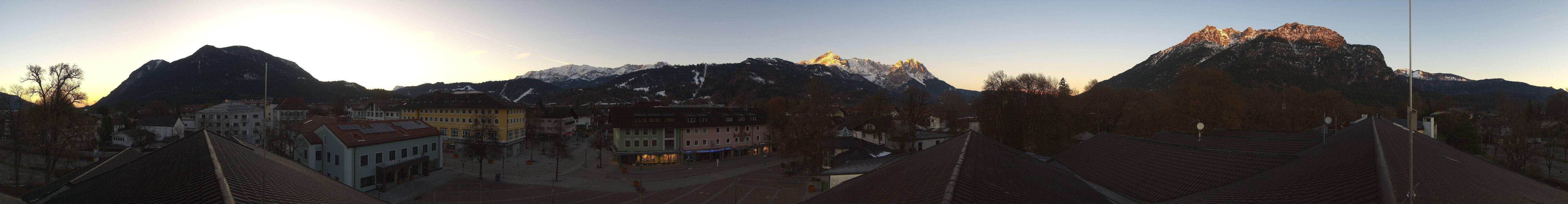Archived image Webcam Upper Bavaria: Garmisch-Partenkirchen