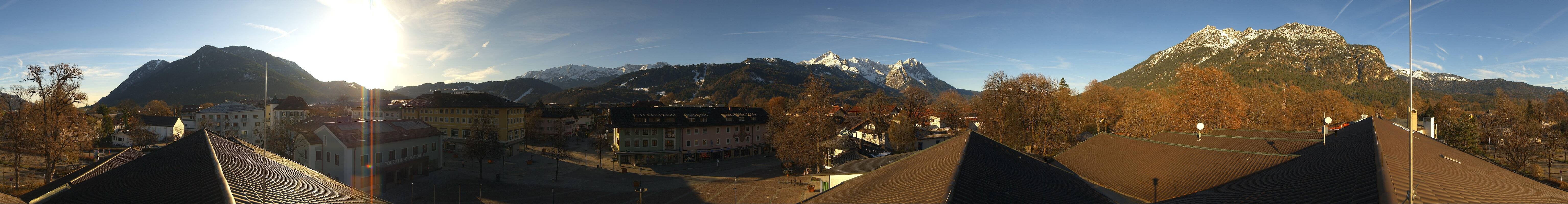 Archived image Webcam Upper Bavaria: Garmisch-Partenkirchen