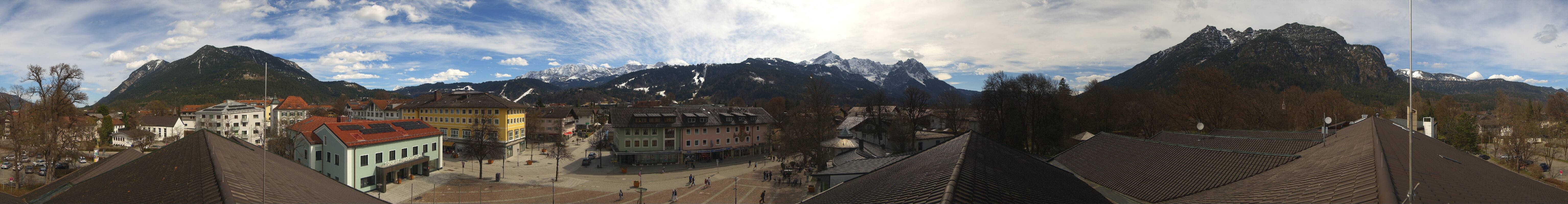 Archived image Webcam Upper Bavaria: Garmisch-Partenkirchen