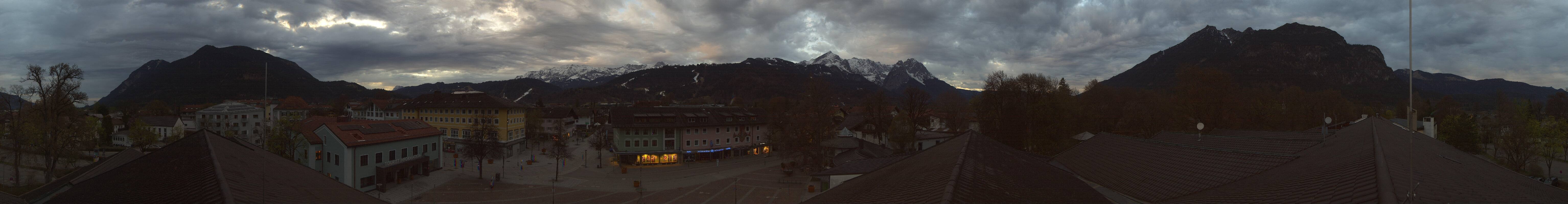 Archived image Webcam Upper Bavaria: Garmisch-Partenkirchen
