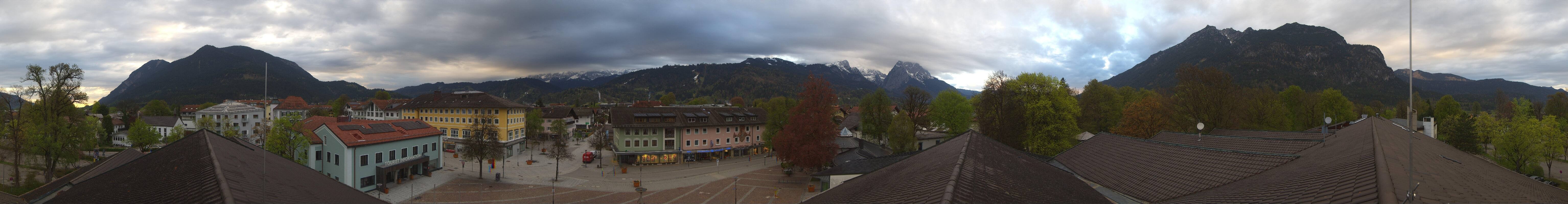 Archived image Webcam Upper Bavaria: Garmisch-Partenkirchen
