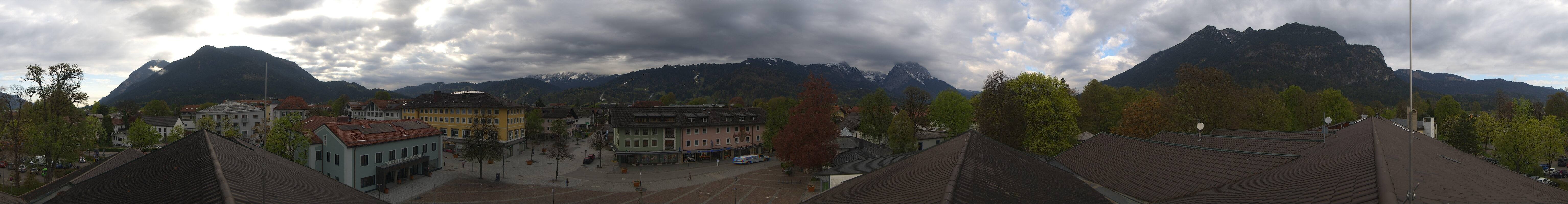 Archived image Webcam Upper Bavaria: Garmisch-Partenkirchen