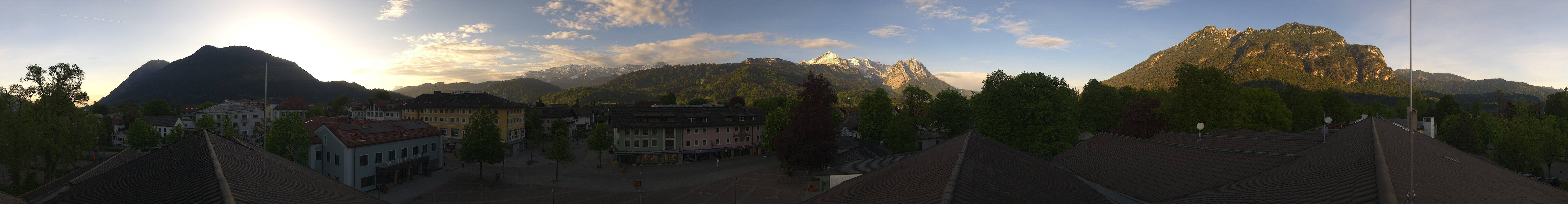 Archived image Webcam Upper Bavaria: Garmisch-Partenkirchen