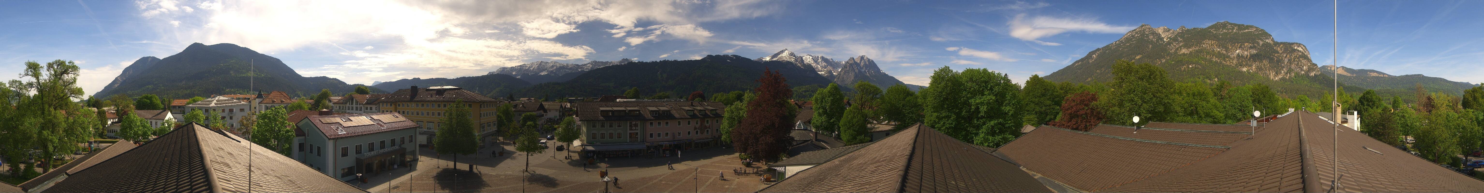 Archived image Webcam Upper Bavaria: Garmisch-Partenkirchen