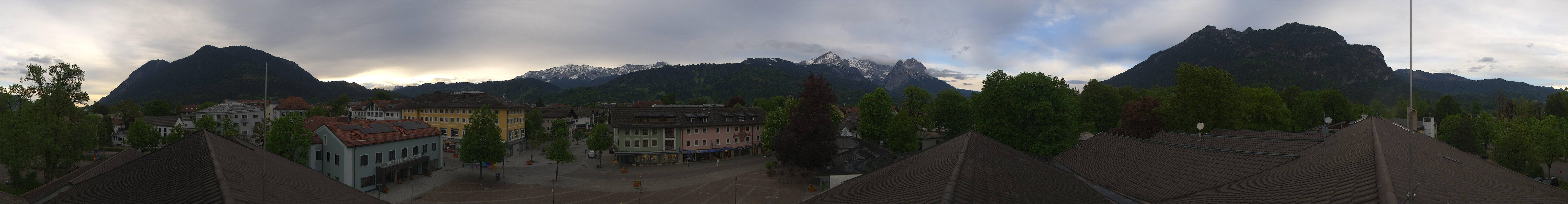 Archived image Webcam Upper Bavaria: Garmisch-Partenkirchen