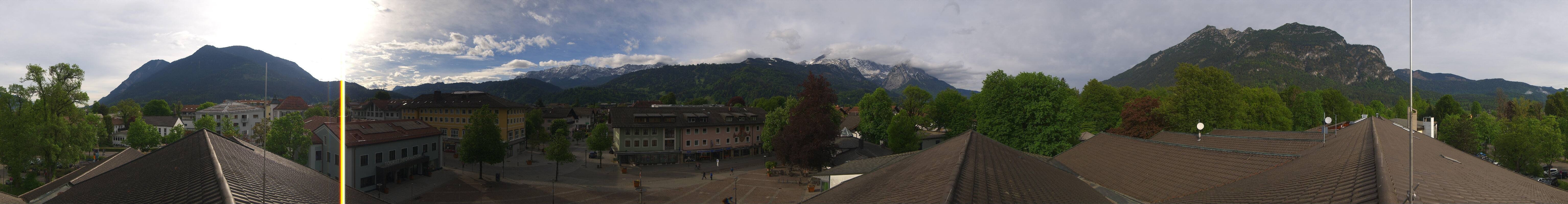 Archived image Webcam Upper Bavaria: Garmisch-Partenkirchen