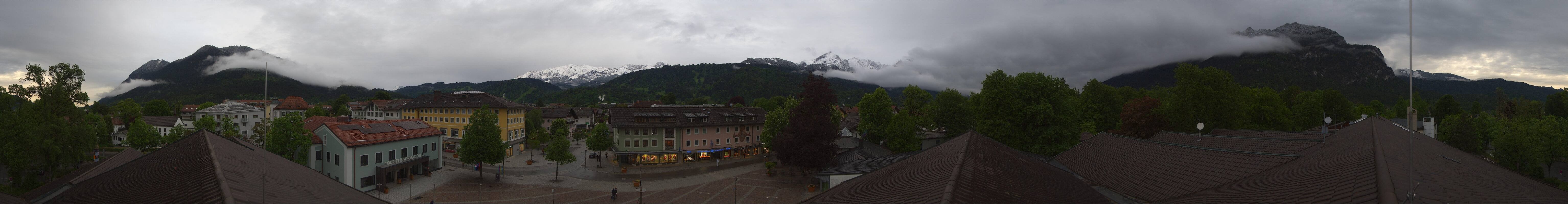 Archived image Webcam Upper Bavaria: Garmisch-Partenkirchen
