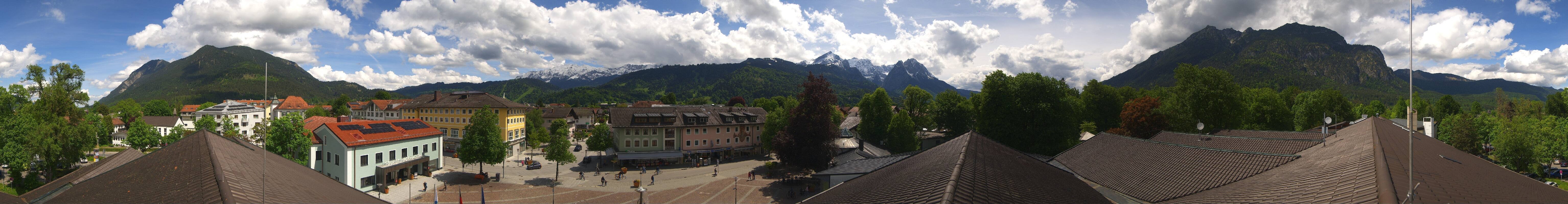 Archived image Webcam Upper Bavaria: Garmisch-Partenkirchen