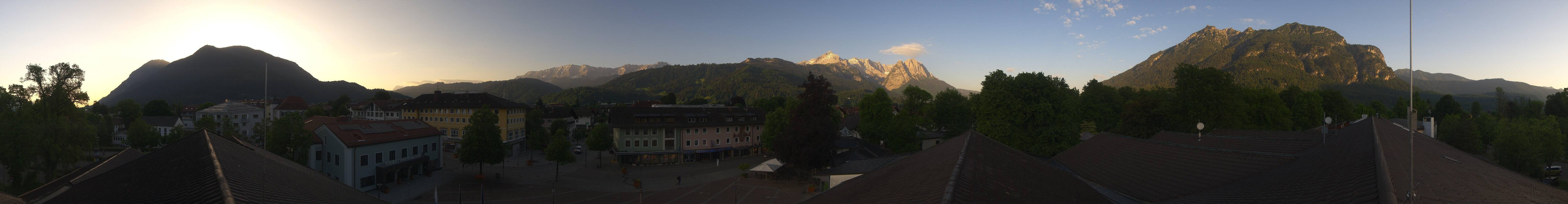 Archived image Webcam Upper Bavaria: Garmisch-Partenkirchen