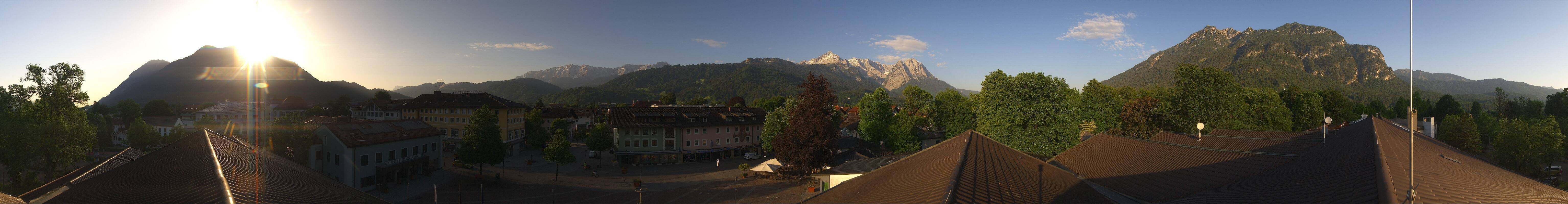Archived image Webcam Upper Bavaria: Garmisch-Partenkirchen