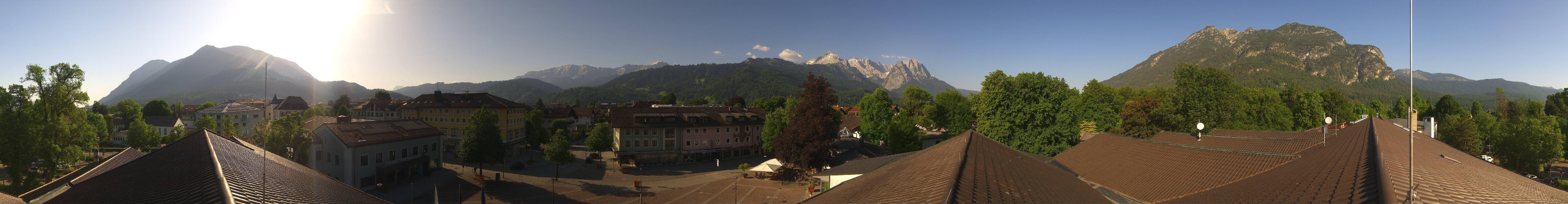 Archived image Webcam Upper Bavaria: Garmisch-Partenkirchen