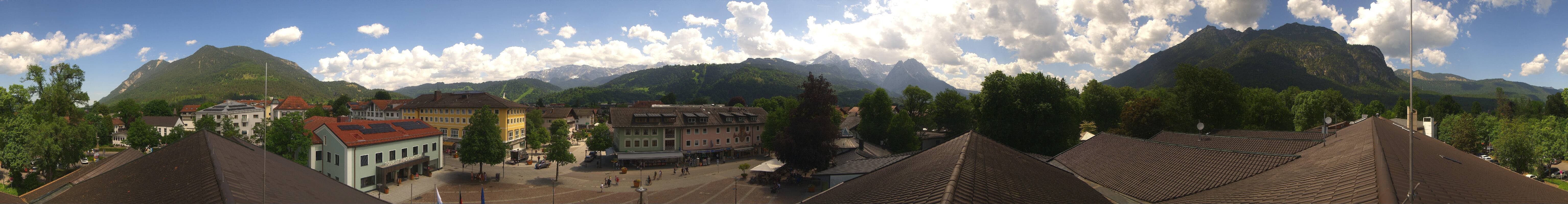Archived image Webcam Upper Bavaria: Garmisch-Partenkirchen