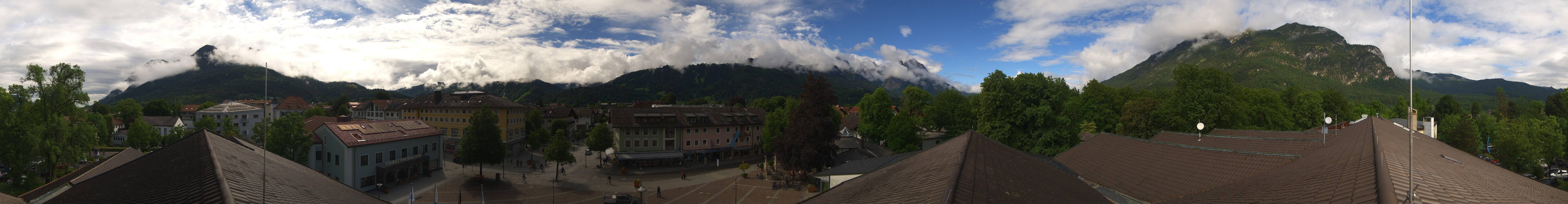 Archived image Webcam Upper Bavaria: Garmisch-Partenkirchen