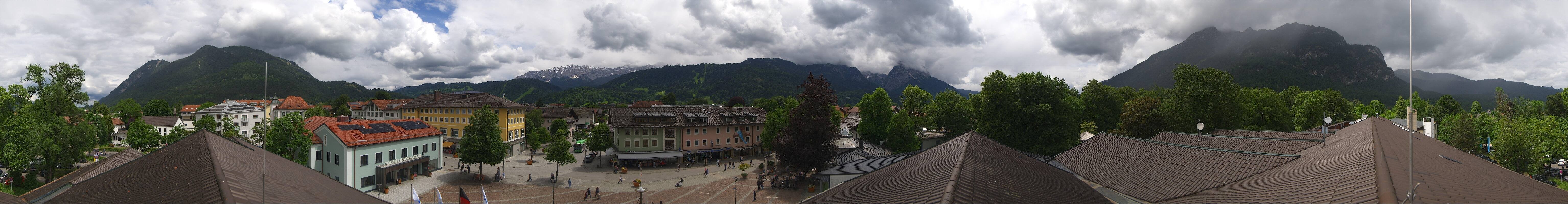 Archived image Webcam Upper Bavaria: Garmisch-Partenkirchen