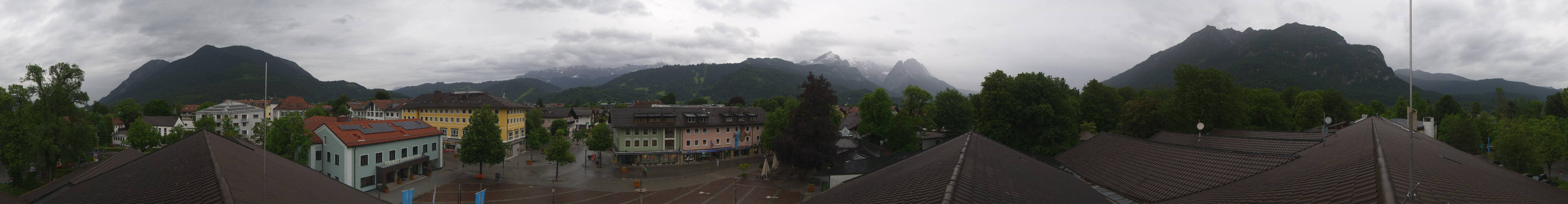 Archived image Webcam Upper Bavaria: Garmisch-Partenkirchen