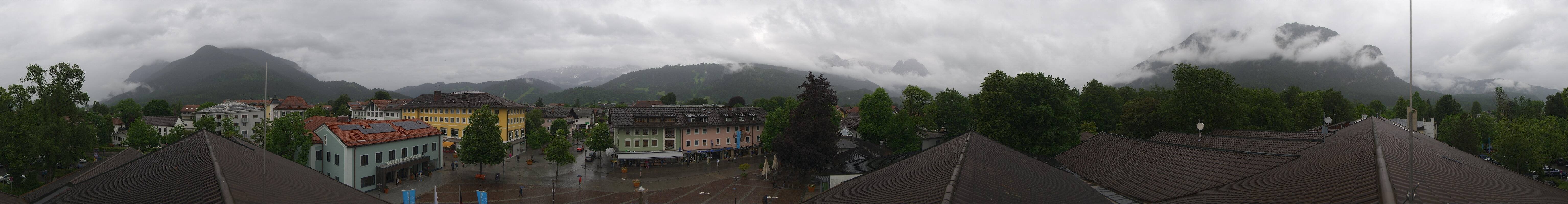Archived image Webcam Upper Bavaria: Garmisch-Partenkirchen