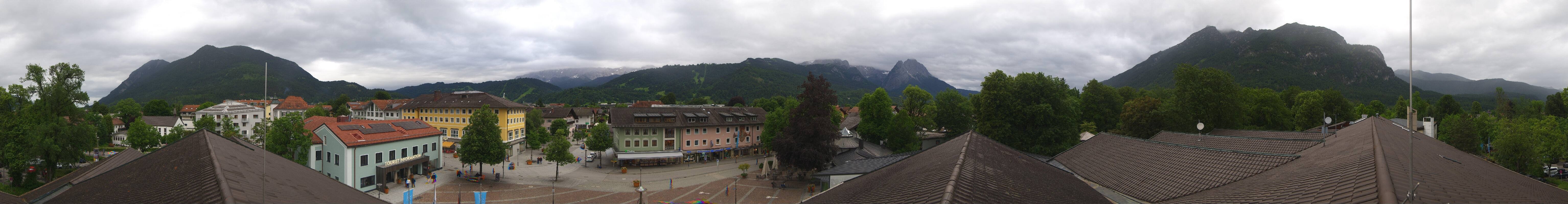 Archived image Webcam Upper Bavaria: Garmisch-Partenkirchen