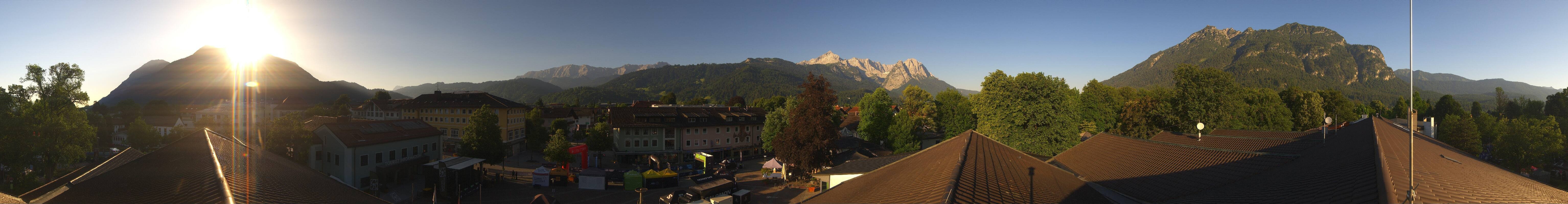 Archived image Webcam Upper Bavaria: Garmisch-Partenkirchen