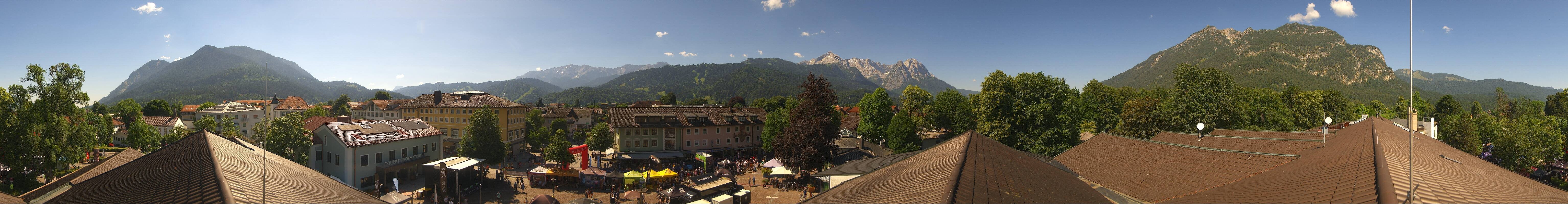 Archived image Webcam Upper Bavaria: Garmisch-Partenkirchen