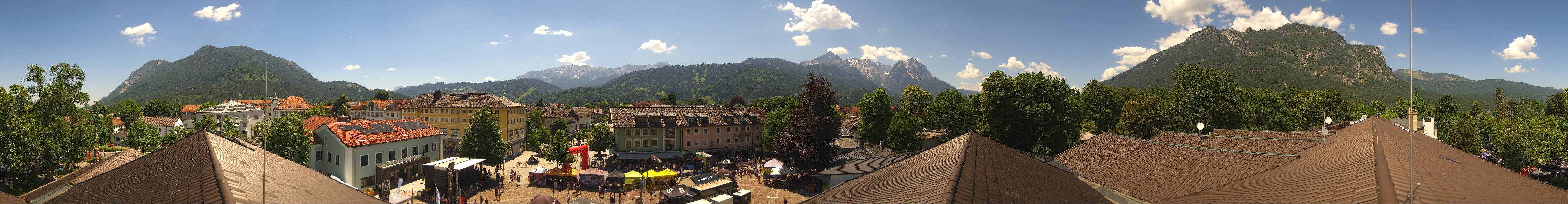 Archived image Webcam Upper Bavaria: Garmisch-Partenkirchen