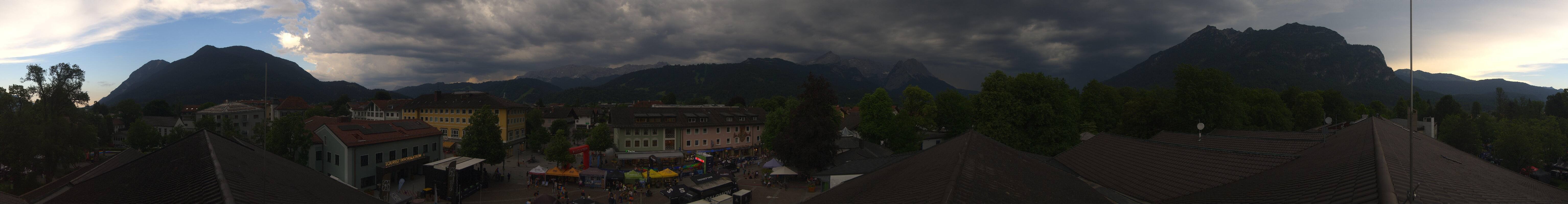 Archived image Webcam Upper Bavaria: Garmisch-Partenkirchen