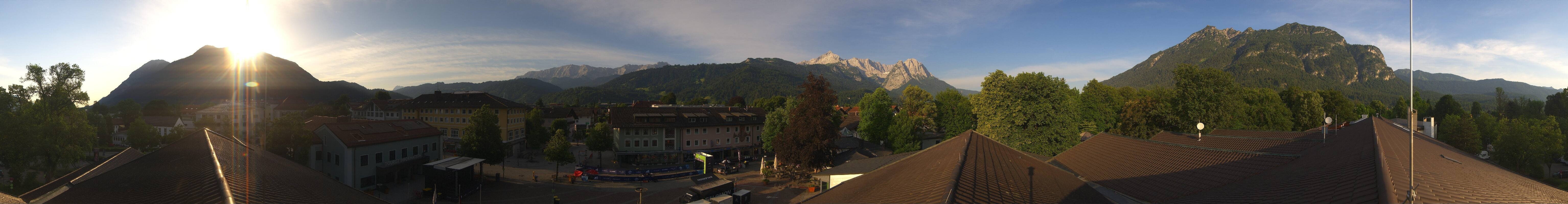 Archived image Webcam Upper Bavaria: Garmisch-Partenkirchen