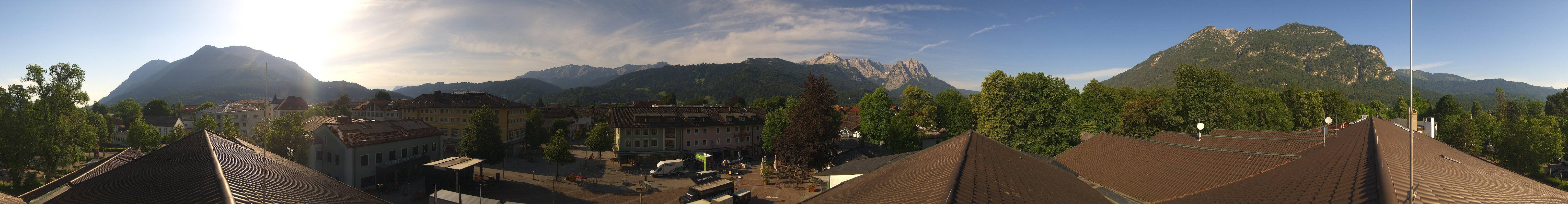 Archived image Webcam Upper Bavaria: Garmisch-Partenkirchen