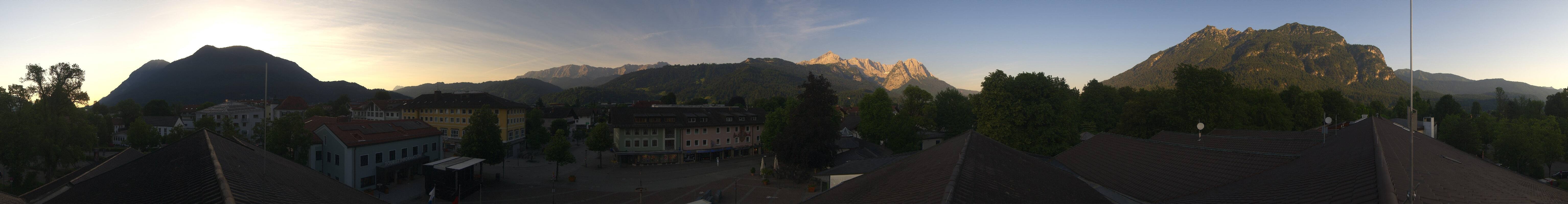 Archived image Webcam Upper Bavaria: Garmisch-Partenkirchen