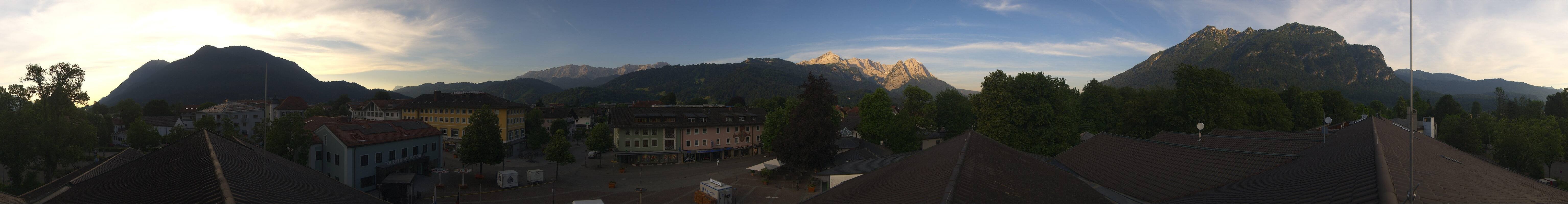 Archived image Webcam Upper Bavaria: Garmisch-Partenkirchen