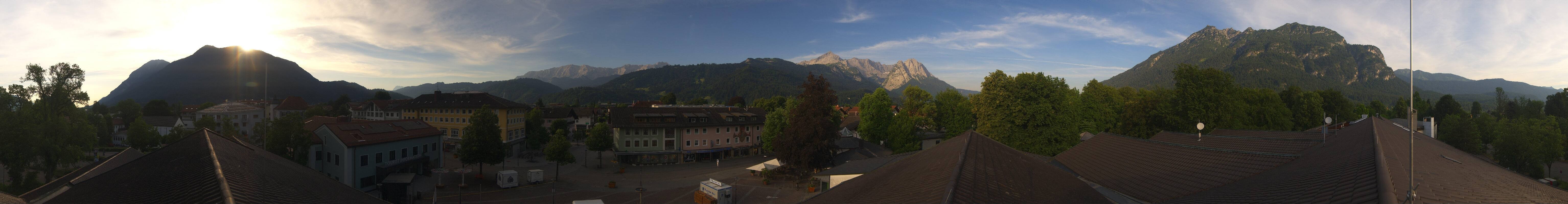 Archived image Webcam Upper Bavaria: Garmisch-Partenkirchen