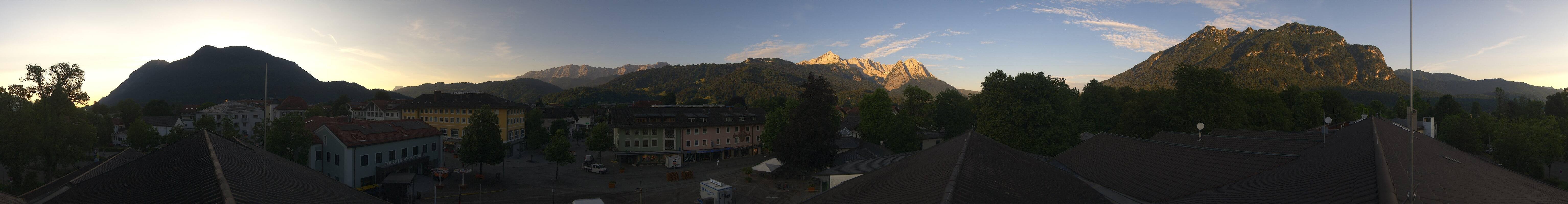 Archived image Webcam Upper Bavaria: Garmisch-Partenkirchen
