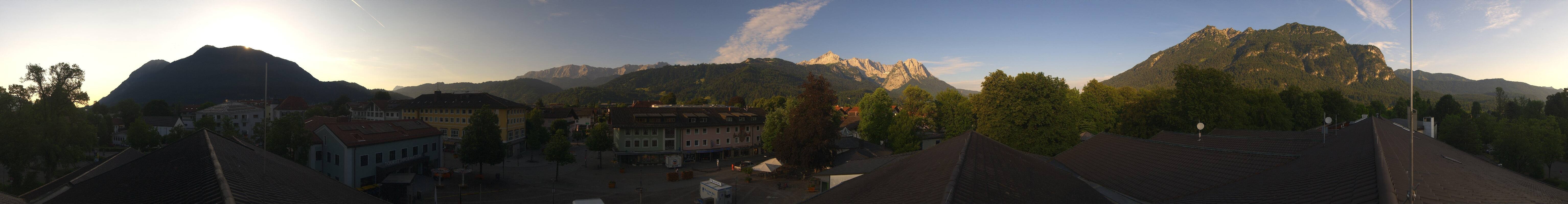 Archived image Webcam Upper Bavaria: Garmisch-Partenkirchen