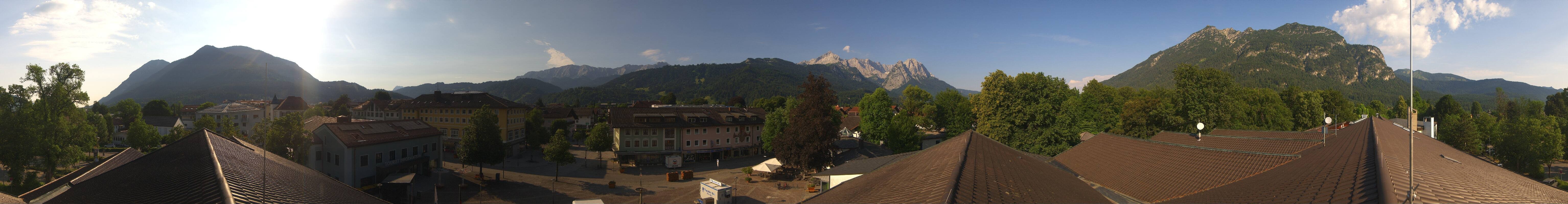 Archived image Webcam Upper Bavaria: Garmisch-Partenkirchen