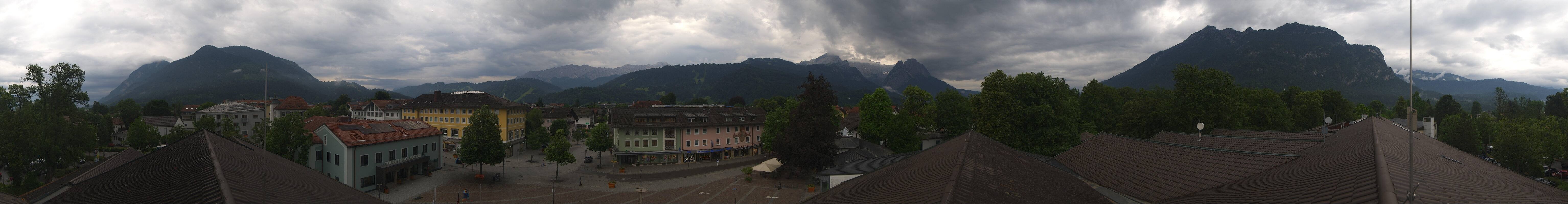 Archived image Webcam Upper Bavaria: Garmisch-Partenkirchen