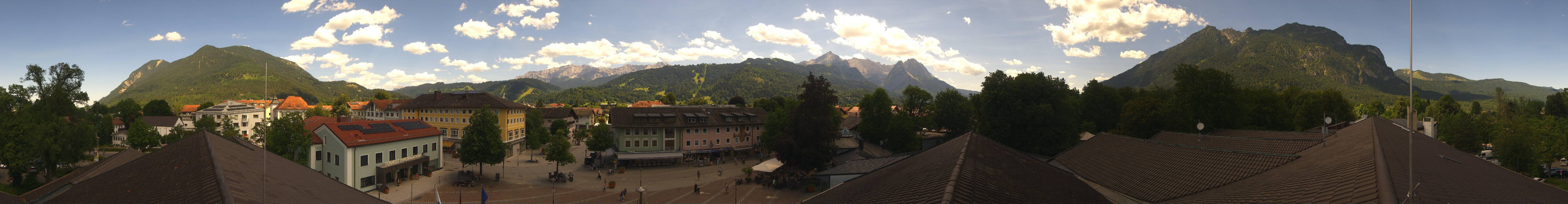 Archived image Webcam Upper Bavaria: Garmisch-Partenkirchen