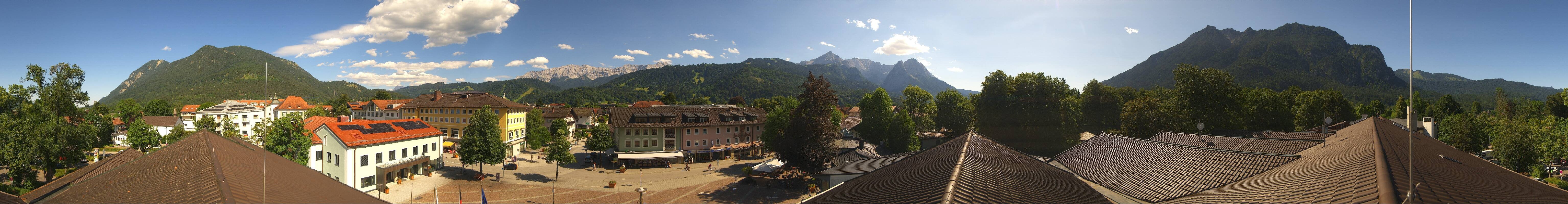 Archived image Webcam Upper Bavaria: Garmisch-Partenkirchen