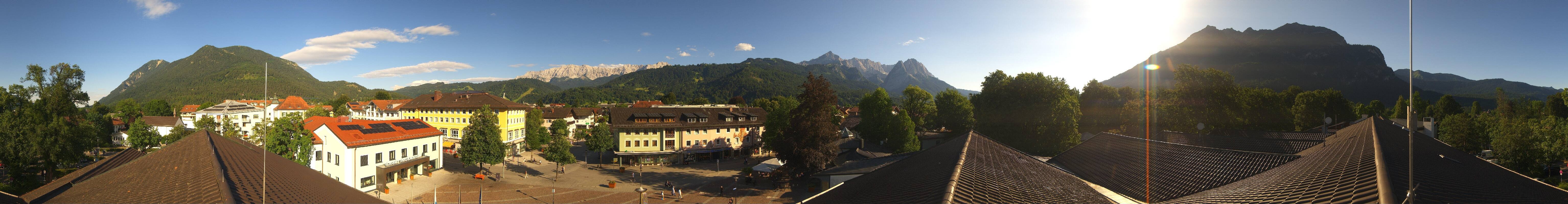 Archived image Webcam Upper Bavaria: Garmisch-Partenkirchen