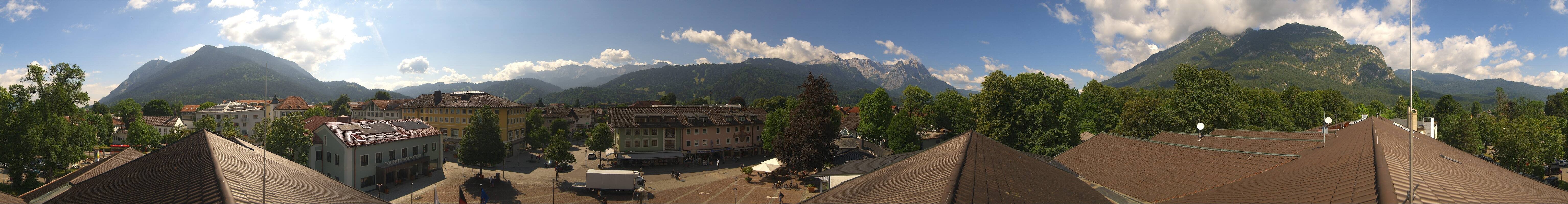 Archived image Webcam Upper Bavaria: Garmisch-Partenkirchen