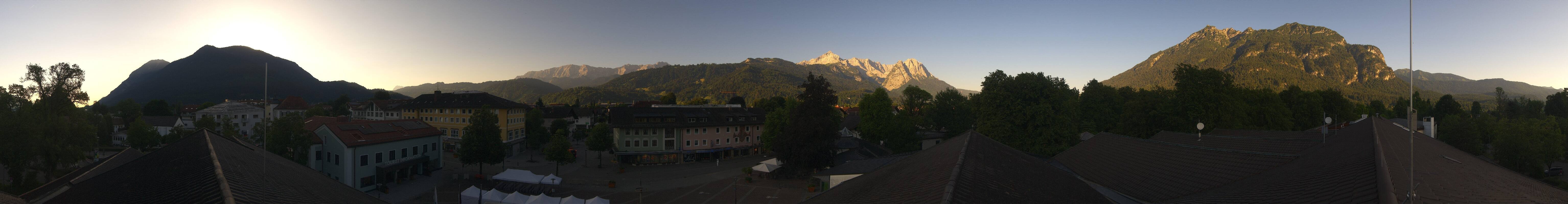 Archived image Webcam Upper Bavaria: Garmisch-Partenkirchen