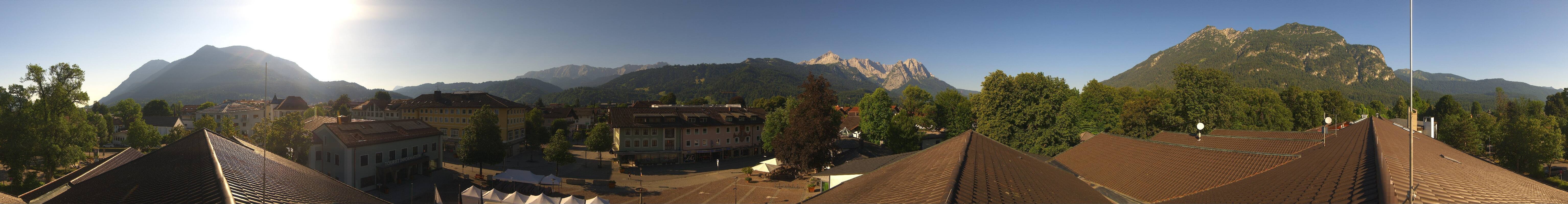 Archived image Webcam Upper Bavaria: Garmisch-Partenkirchen