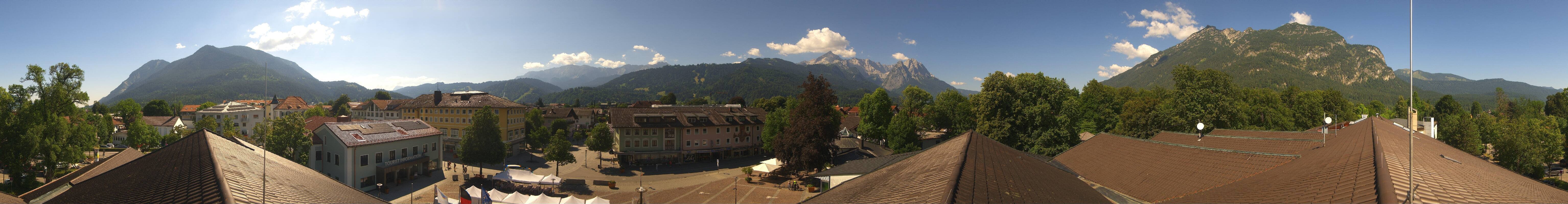 Archived image Webcam Upper Bavaria: Garmisch-Partenkirchen