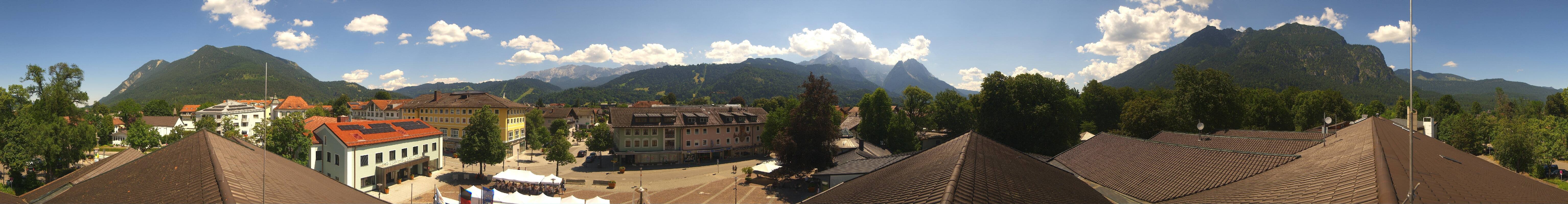 Archived image Webcam Upper Bavaria: Garmisch-Partenkirchen