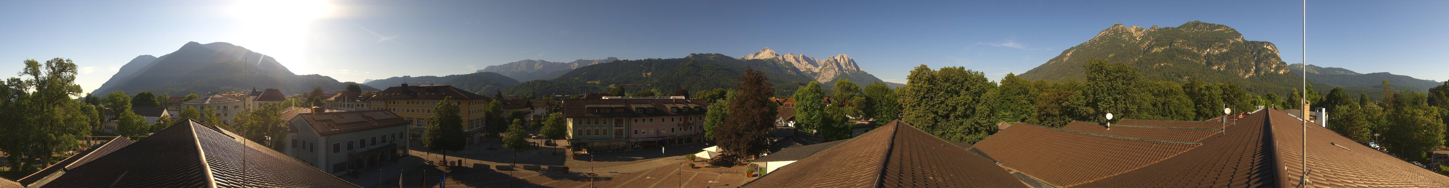 Archived image Webcam Upper Bavaria: Garmisch-Partenkirchen